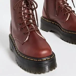 Dr. Martens Men\'s Jadon FL Platform Quad Retro Brown Abruzzo WP US 9 Dr. Martens Men main image 3